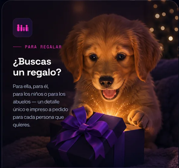 ¿Buscas un regalo? Un detalle único impreso