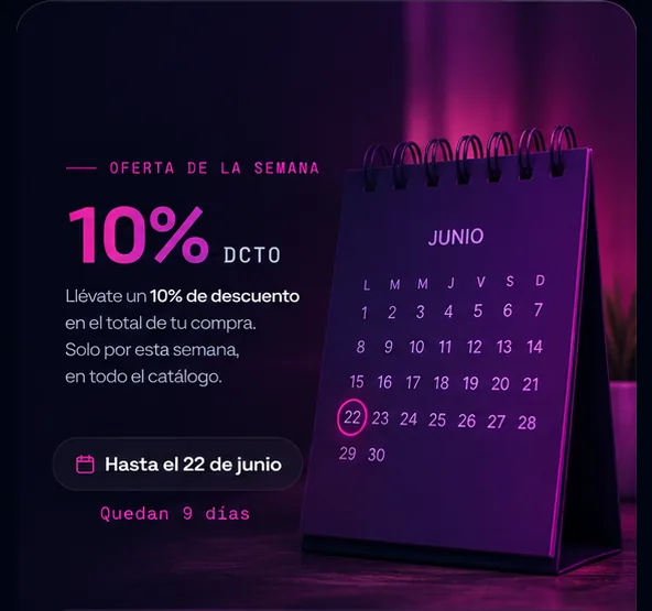 Oferta de la semana — 10% de descuento